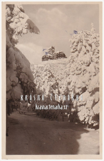 Hora JEŠTĚD a horský hotel