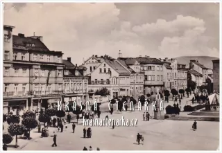 JABLONEC NAD NISOU, Rudé náměstí, nyní Horní
