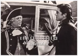 Film ČERNÝ TULIPÁN, Alain Delon a Akim Tamiroff