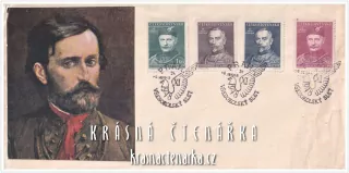 POŠTOVNÍ ZNÁMKA na obálce, ČESKOSLOVENSKÁ REPUBLIKA