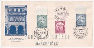 CELISTVOST, I. den výstavy pošotovních známek v Litomyšli