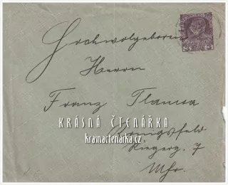 OBÁLKA či DOPISNICE s vytištěnou známkou