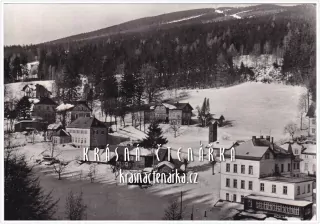 JANSKÉ LÁZNĚ, Pohled na Černohorskou ulici