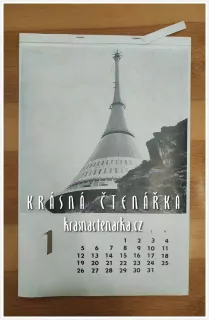 Nástěnný kalendář LIBEREC 1975 (architektonické návrhy)