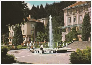 LUHAČOVICE, Bruselská fontána