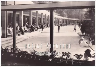 LUHAČOVICE, Lázeňská kolonáda