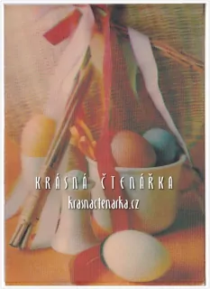 Přání VELIKONOČNÍ, trojrozměrná pohlednice