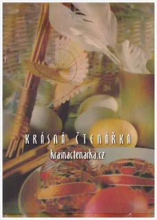 Přání VELIKONOČNÍ, trojrozměrná pohlednice