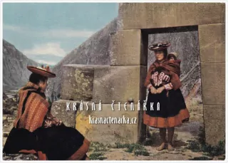 DÁMY / ŽENY v kroji v Ollantaytambo