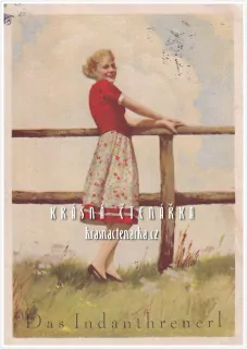 DÁMA / ŽENA v kroji německém