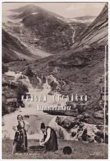 DÁMA / ŽENA v kroji v Norsku