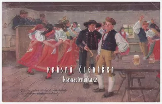 PRODANÁ NEVĚSTA, Kroje (il. Douba Josef