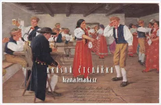 PRODANÁ NEVĚSTA, Kroje (il. Douba Josef)