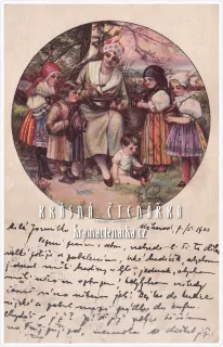 KROJE na pohlednicích - DĚTI