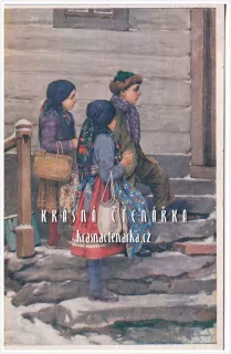 KROJE na pohlednicích - DĚTI (il. Strnad Josef)