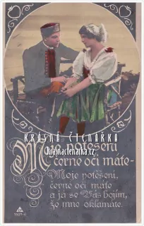 KROJE na pohlednicích - Moje potěšení ONA a ON