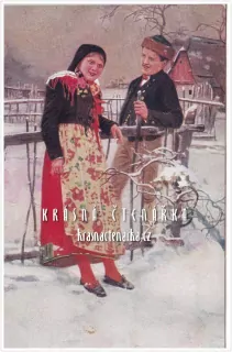 KROJE na pohlednicích (il. Douba Josef)