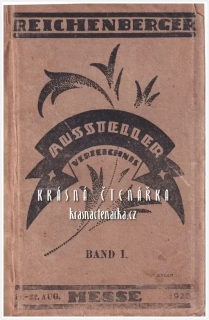 REICHENBERGER AUSSTELLER-VERZEICHNIS, Band I, Firmen-Verzeichnis, Messe 1920 (Liberecké trhy 1920)
