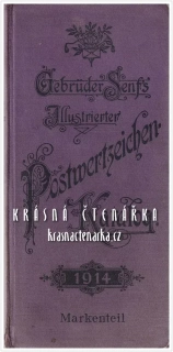 Gebrüder Senfs illustrierter POSTWERTZEICHEN-KATALOG 1914