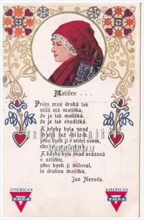 NÁRODNÍ pohlednice organizace YMCA