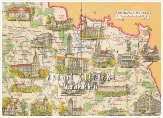 OSTRAV a okolí (mapa)
