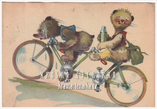MEDVĚDI cyklisti (il. Salač Ludvík Alois)