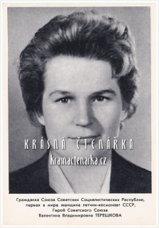 Kosmonautka VALENTINA TEREŠKOVA