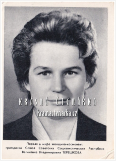 Kosmonautka VALENTINA TEREŠKOVA