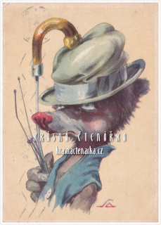 MEDVĚD v klobouku (il. Salač Ludvík Alois)