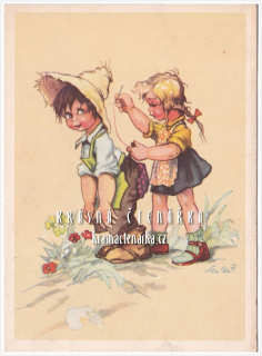 DĚTI a roztržené kalhoty (il. Salač Ludvík Alois)