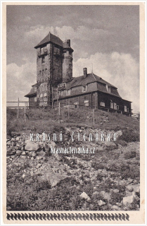 Hora JEŠTĚD a horský hotel