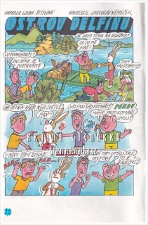 Čtyřlístek č.130: OSTROV DELFÍNŮ