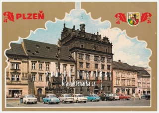 PLZEŇ, Náměstí Republiky a radnice