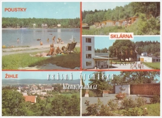 POUSTKY - ŽIHLE - SKLÁRNA
