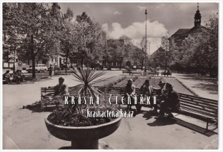 BENEŠOV, Vítězné náměstí, nyní Masarykovo