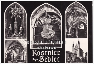 KUTNÁ HORA - SEDLEC, Kostel Všech svatých s kostnicí