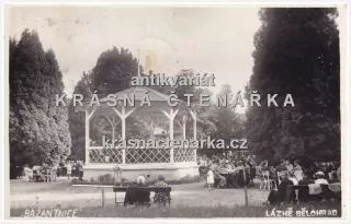 LÁZNĚ BĚLOHRAD (hudební pavilon v Bažantnici)