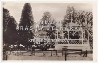 LÁZNĚ BĚLOHRAD (hudební pavilon a lázeňská restaurace v Bažantnici)