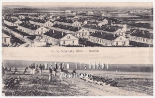 MILOVICE, Vojenský tábor