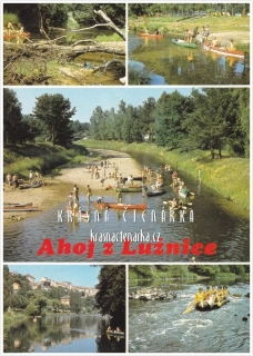 Řeka LUŽNICE, Vodáci