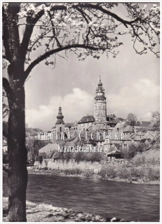 ČESKÝ KRUMLOV, Pohled na zámek