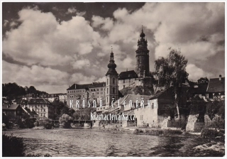 ČESKÝ KRUMLOV, Pohled na zámek