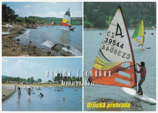 Vodní nádrž ORLÍK neboli ORLICKÁ PŘEHRADA