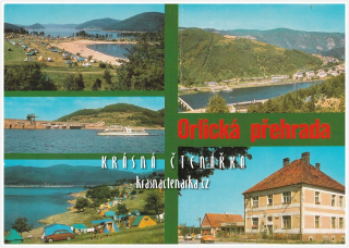 Vodní nádrž ORLÍK neboli ORLICKÁ PŘEHRADA