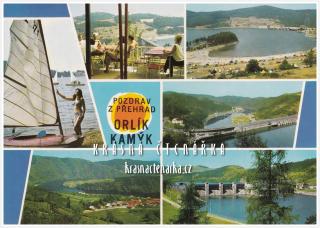 Vodní nádrž ORLÍK neboli ORLICKÁ PŘEHRADA