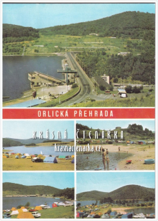Vodní nádrž ORLÍK neboli ORLICKÁ PŘEHRADA