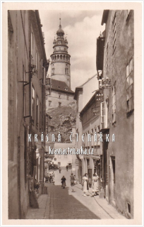 ČESKÝ KRUMLOV, Radniční ulice a zámek