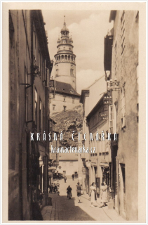 ČESKÝ KRUMLOV, Radniční ulice a zámek