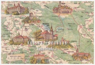 MÁCHŮV KRAJ (mapa)