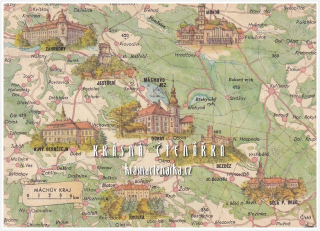 MÁCHŮV KRAJ (mapa)